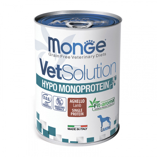 Monge_VetSolution_Dog_Hypo monoprotein_400_g
