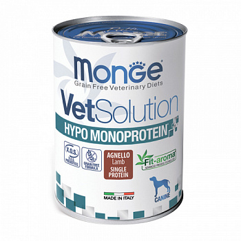 Monge_VetSolution_Dog_Hypo monoprotein_400_g