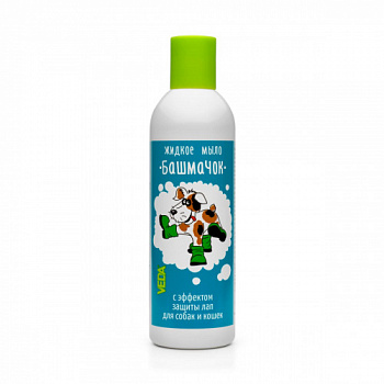 bashmachok-zhidkoe-mylo-dlia-koshek-sobak-220ml