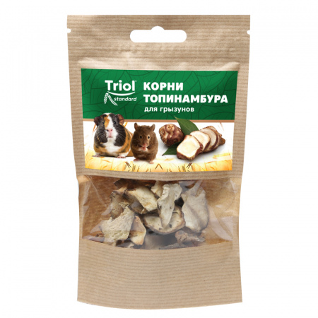 Триол Корни топинамбура для грызунов, 20 г, упаковка