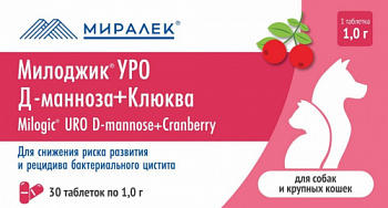 Milodgik URO D_mannose+Cranberry